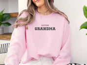 Autism Grandma College Sweatshirt-Neurodiversity, ADHD & Autism Awareness & Acceptance Sweatshirt by Daily Bloom