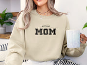 Autism Mom College Sweatshirt-Neurodiversity, ADHD & Autism Awareness & Acceptance Sweatshirt by Daily Bloom