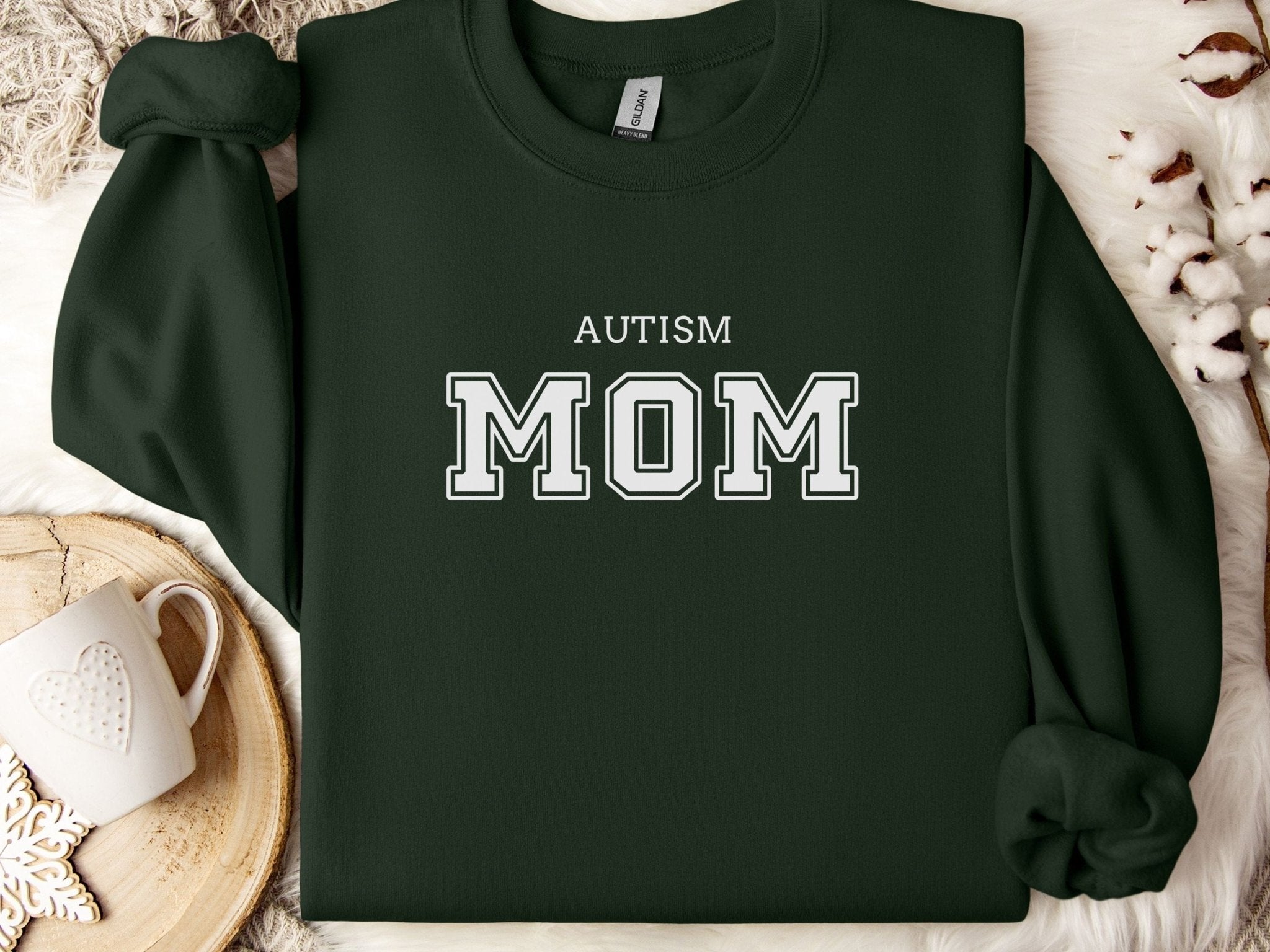 Autism Sweatshirt - Autism Mom College Sweatshirt - Daily Bloom