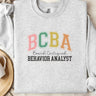 Autism Sweatshirt - BCBA - Board Certified Behavior Analyst College Style Sweatshirt - Daily Bloom