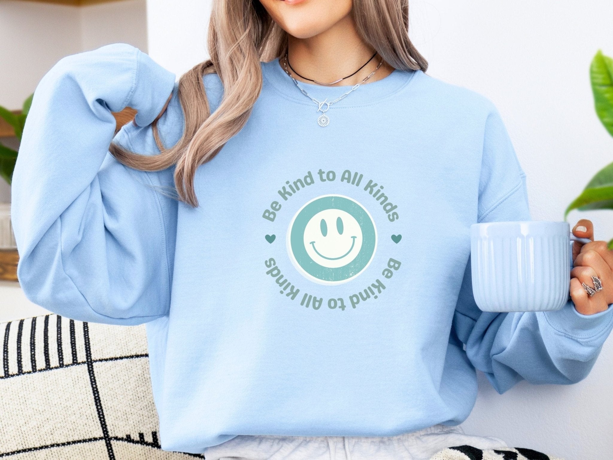 Autism Sweatshirt - Be Kind To All Kinds Sweatshirt - Daily Bloom