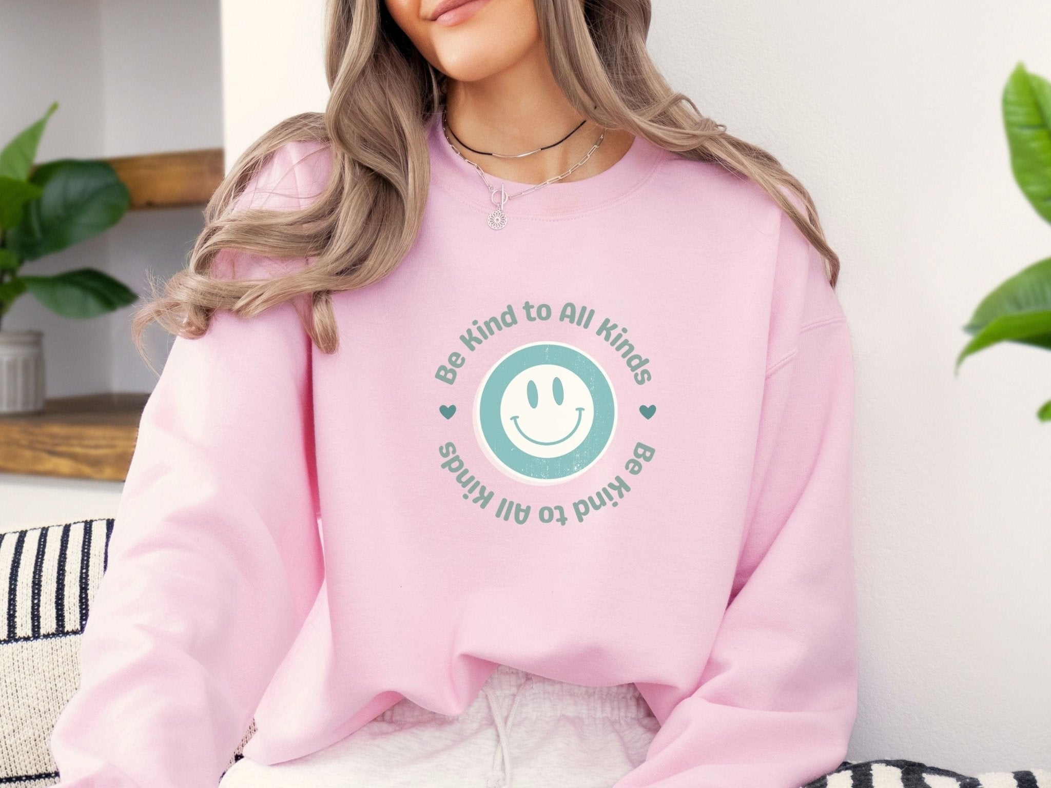 Autism Sweatshirt - Be Kind To All Kinds Sweatshirt - Daily Bloom