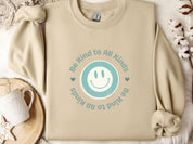 Be Kind To All Kinds Sweatshirt-Sand-Neurodiversity, ADHD & Autism Awareness & Acceptance Sweatshirt by Daily Bloom