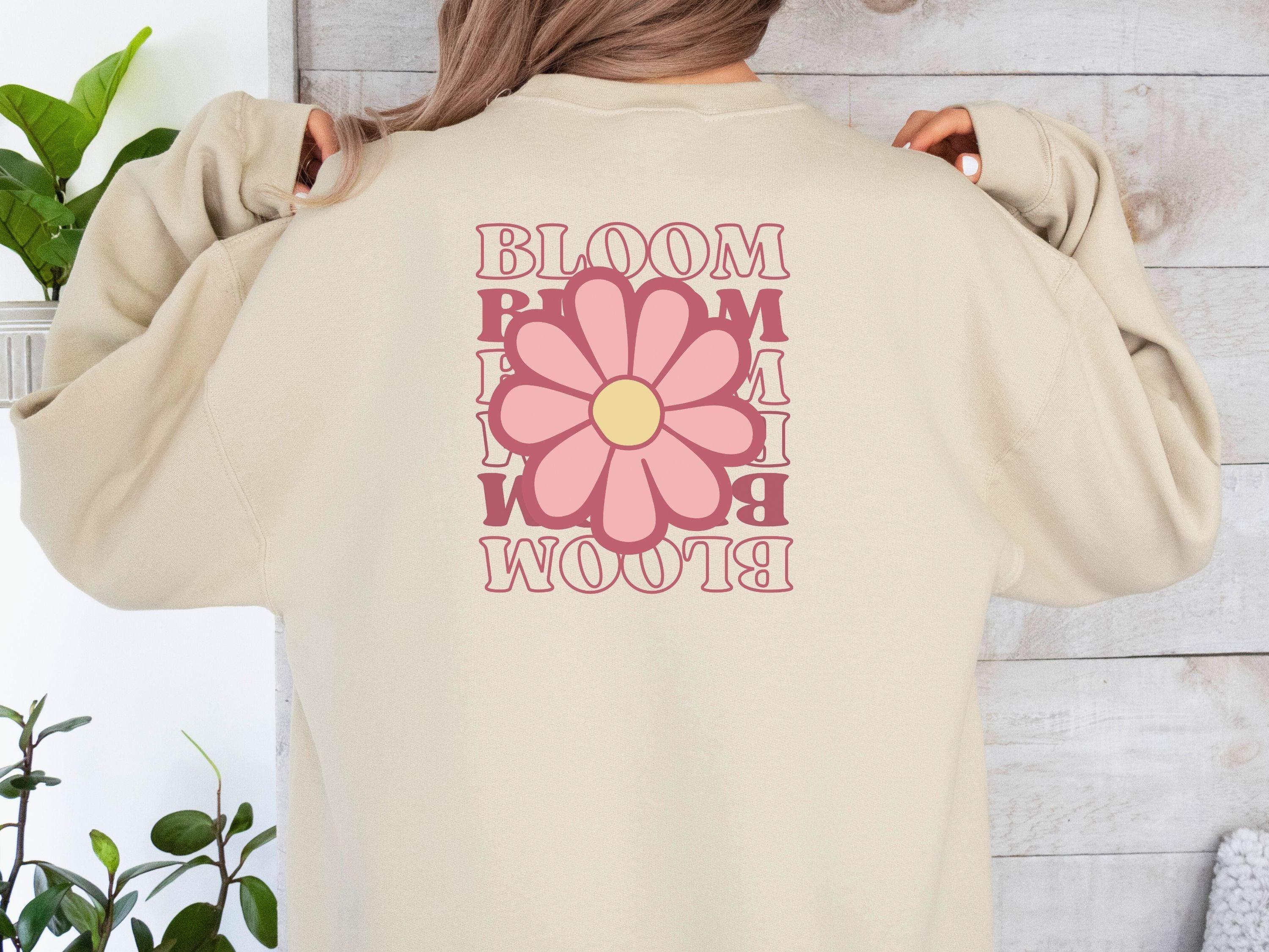 Bloom Daisy Sweatshirt-Neurodiversity, ADHD & Autism Awareness & Acceptance Sweatshirt by Daily Bloom