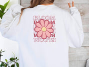 Bloom Daisy Sweatshirt-Neurodiversity, ADHD & Autism Awareness & Acceptance Sweatshirt by Daily Bloom