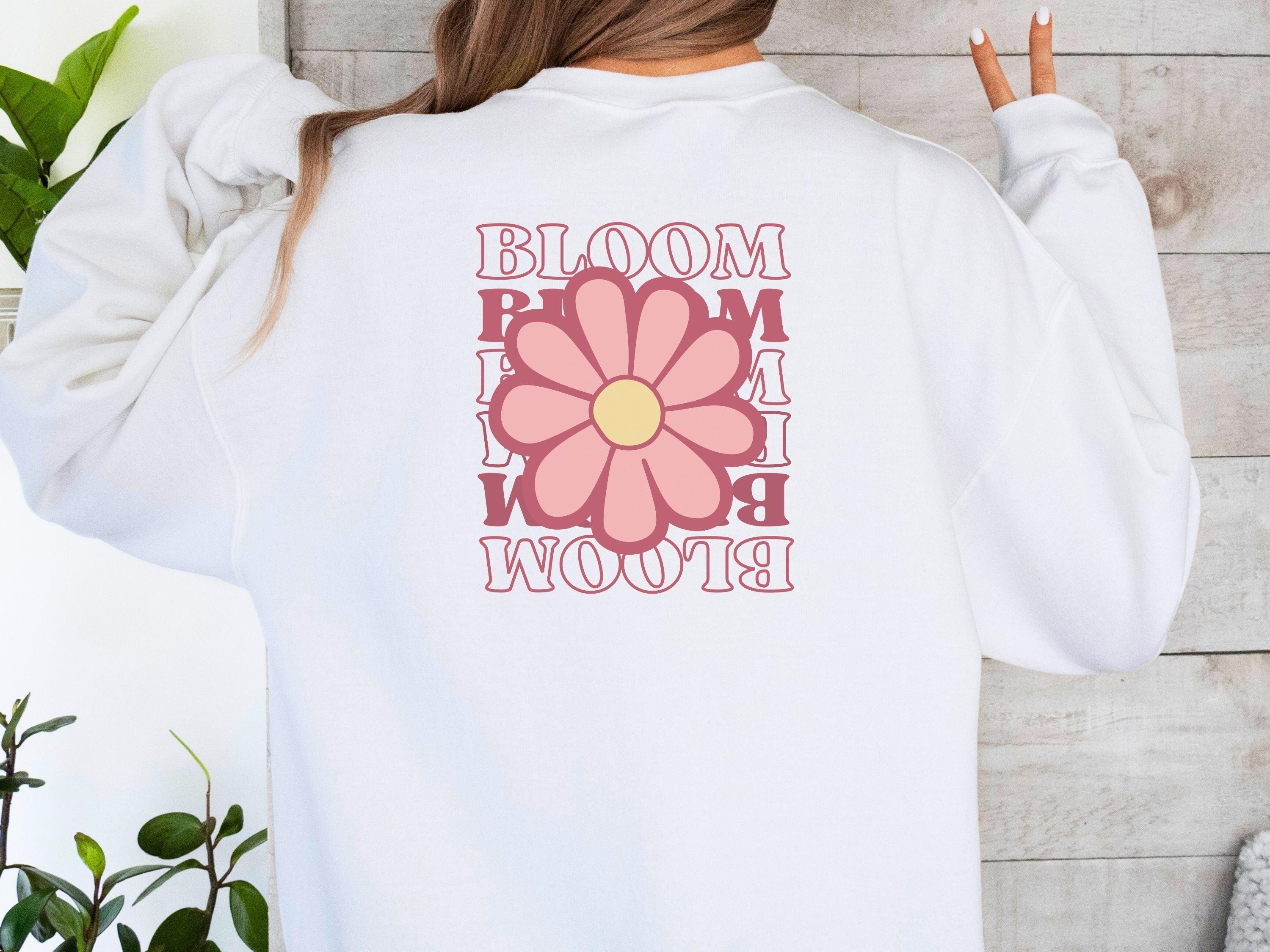 Bloom Daisy Sweatshirt-Neurodiversity, ADHD & Autism Awareness & Acceptance Sweatshirt by Daily Bloom