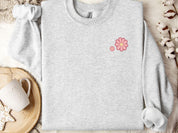 Bloom Daisy Sweatshirt-Neurodiversity, ADHD & Autism Awareness & Acceptance Sweatshirt by Daily Bloom