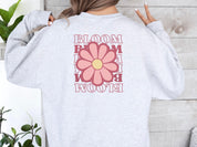 Bloom Daisy Sweatshirt-Neurodiversity, ADHD & Autism Awareness & Acceptance Sweatshirt by Daily Bloom