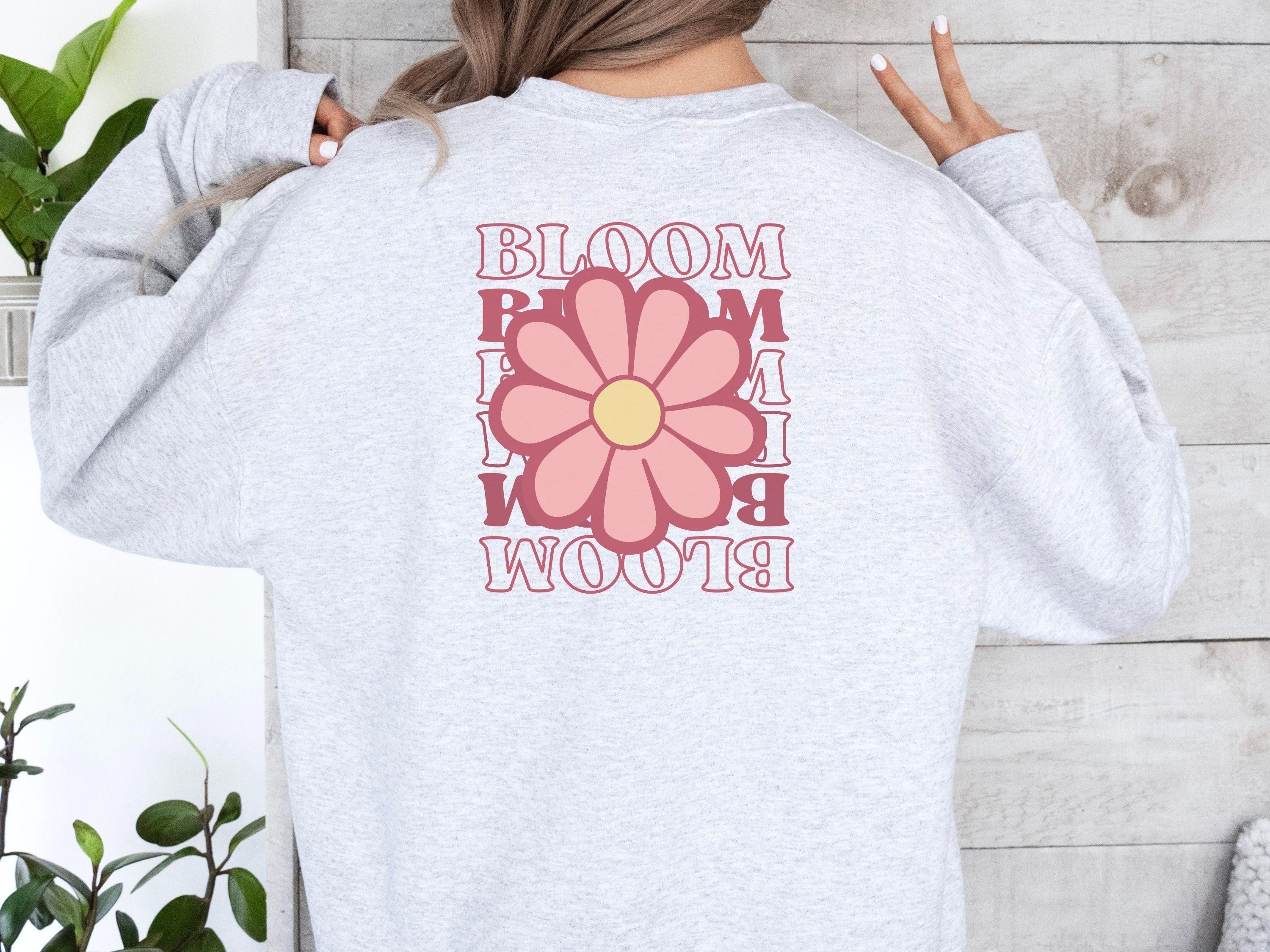 Bloom Daisy Sweatshirt-Neurodiversity, ADHD & Autism Awareness & Acceptance Sweatshirt by Daily Bloom