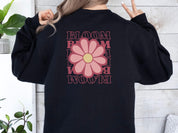 Bloom Daisy Sweatshirt-Neurodiversity, ADHD & Autism Awareness & Acceptance Sweatshirt by Daily Bloom