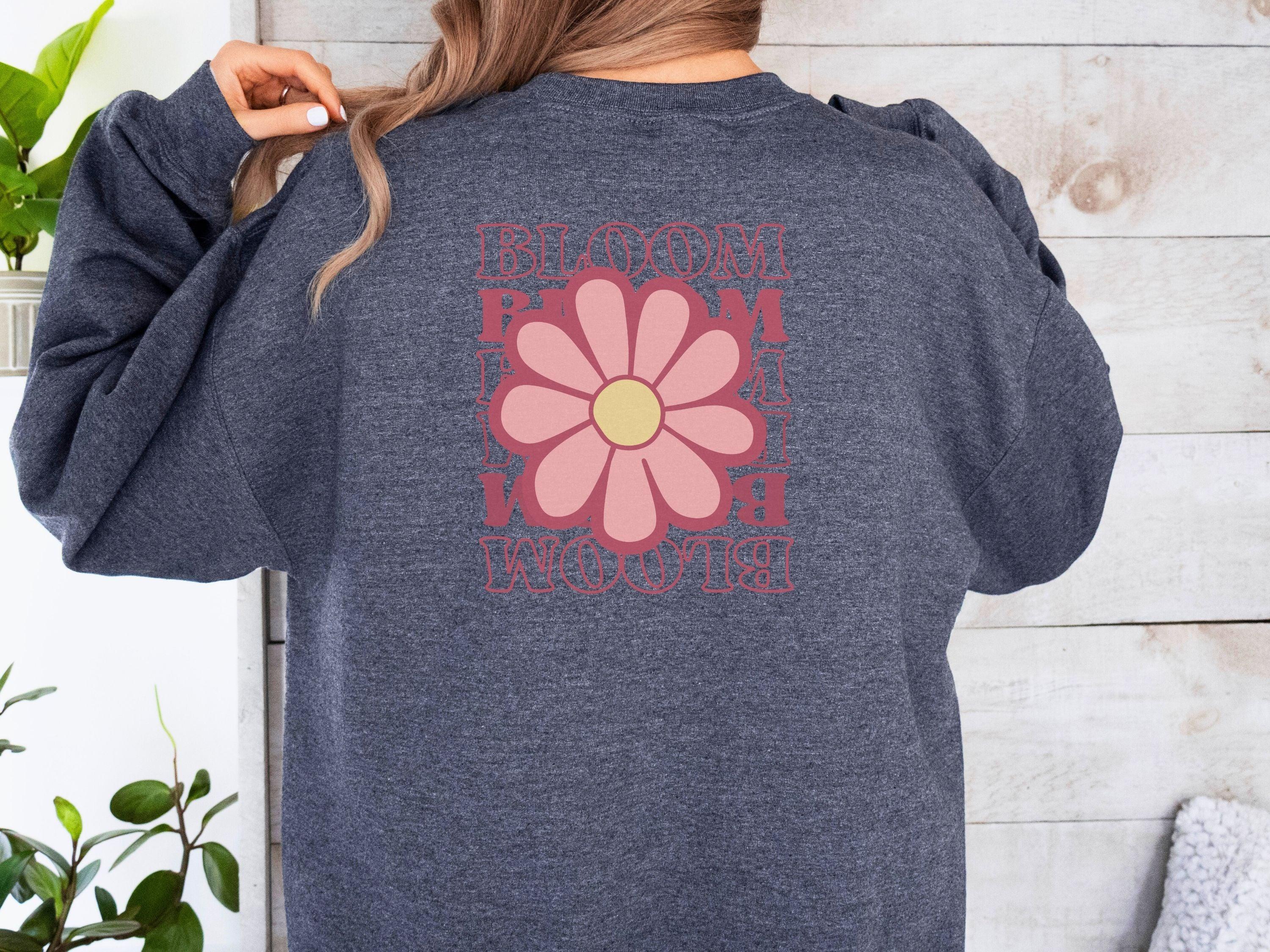 Bloom Daisy Sweatshirt-Neurodiversity, ADHD & Autism Awareness & Acceptance Sweatshirt by Daily Bloom