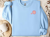 Bloom Daisy Sweatshirt-Neurodiversity, ADHD & Autism Awareness & Acceptance Sweatshirt by Daily Bloom