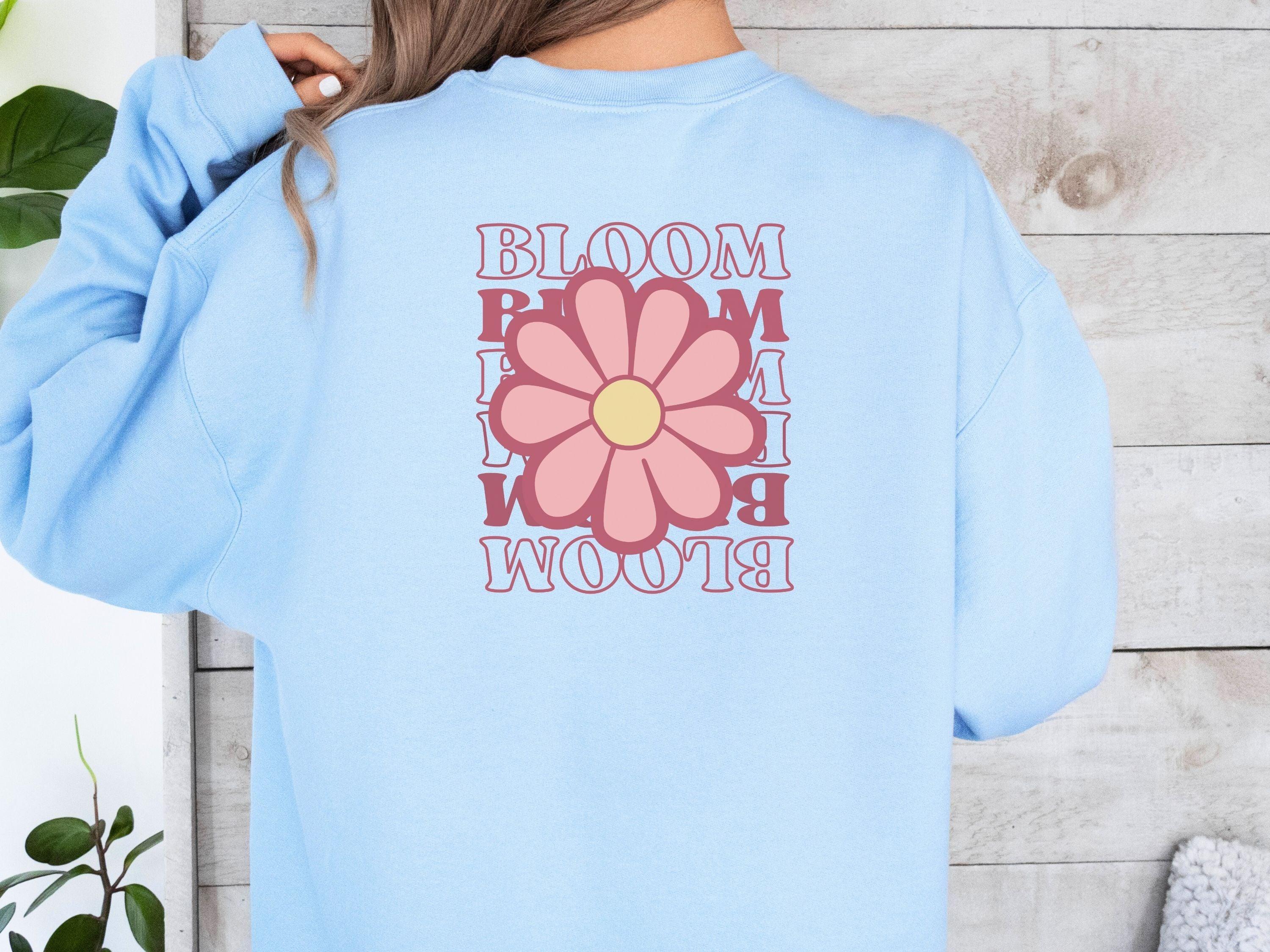 Bloom Daisy Sweatshirt-Neurodiversity, ADHD & Autism Awareness & Acceptance Sweatshirt by Daily Bloom