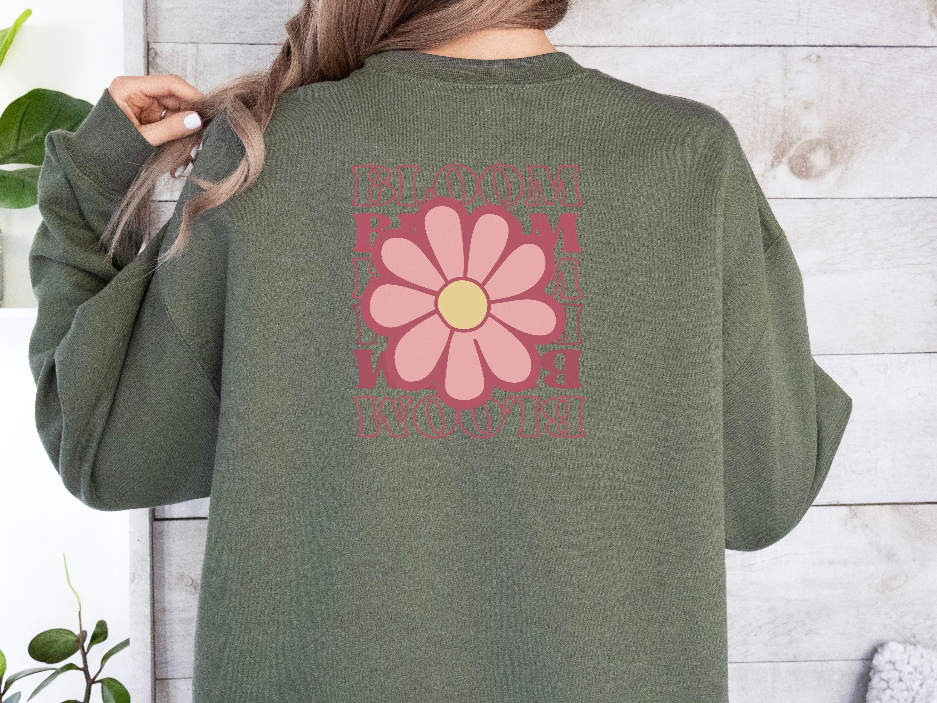 Bloom Daisy Sweatshirt-Neurodiversity, ADHD & Autism Awareness & Acceptance Sweatshirt by Daily Bloom