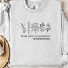 Autism Sweatshirt - Bloom Where You Are Planted - Autism Acceptance Wildflowers Sweatshirt - Daily Bloom
