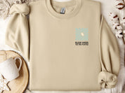 Bloom Where You Are Planted Sweatshirt w/ Back Print-Neurodiversity, ADHD & Autism Awareness & Acceptance Sweatshirt by Daily Bloom