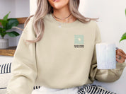 Bloom Where You Are Planted Sweatshirt w/ Back Print-Neurodiversity, ADHD & Autism Awareness & Acceptance Sweatshirt by Daily Bloom