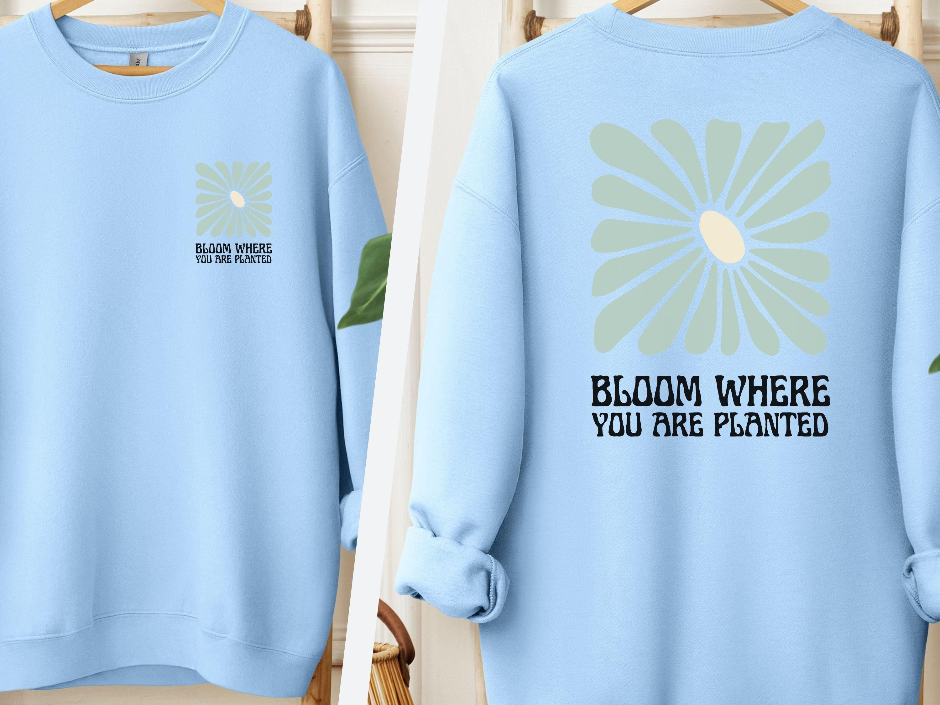  Back Print-Light Blue-Neurodiversity, ADHD & Autism Awareness & Acceptance Sweatshirt by Daily Bloom