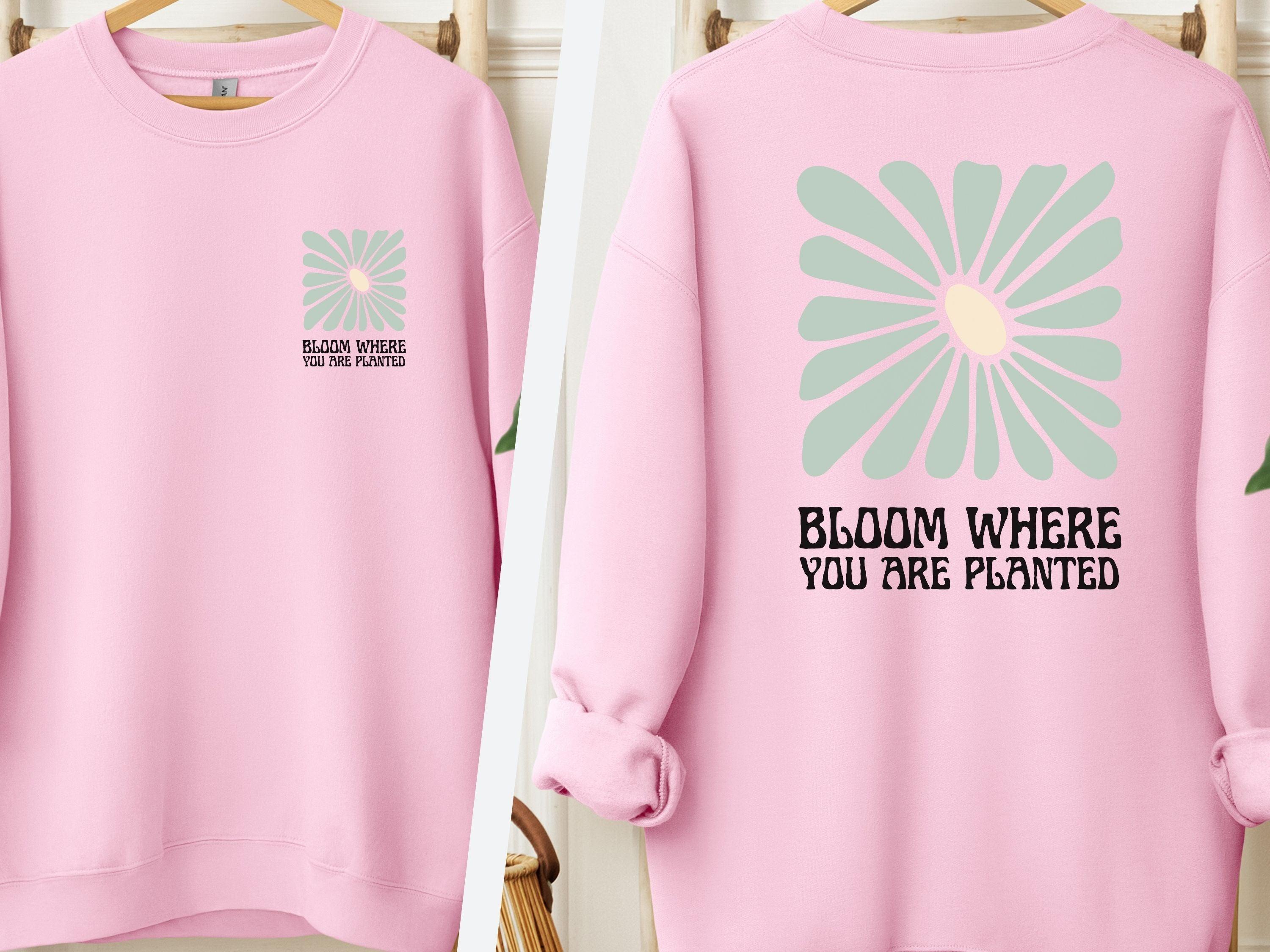  Back Print-Light Pink-Neurodiversity, ADHD & Autism Awareness & Acceptance Sweatshirt by Daily Bloom
