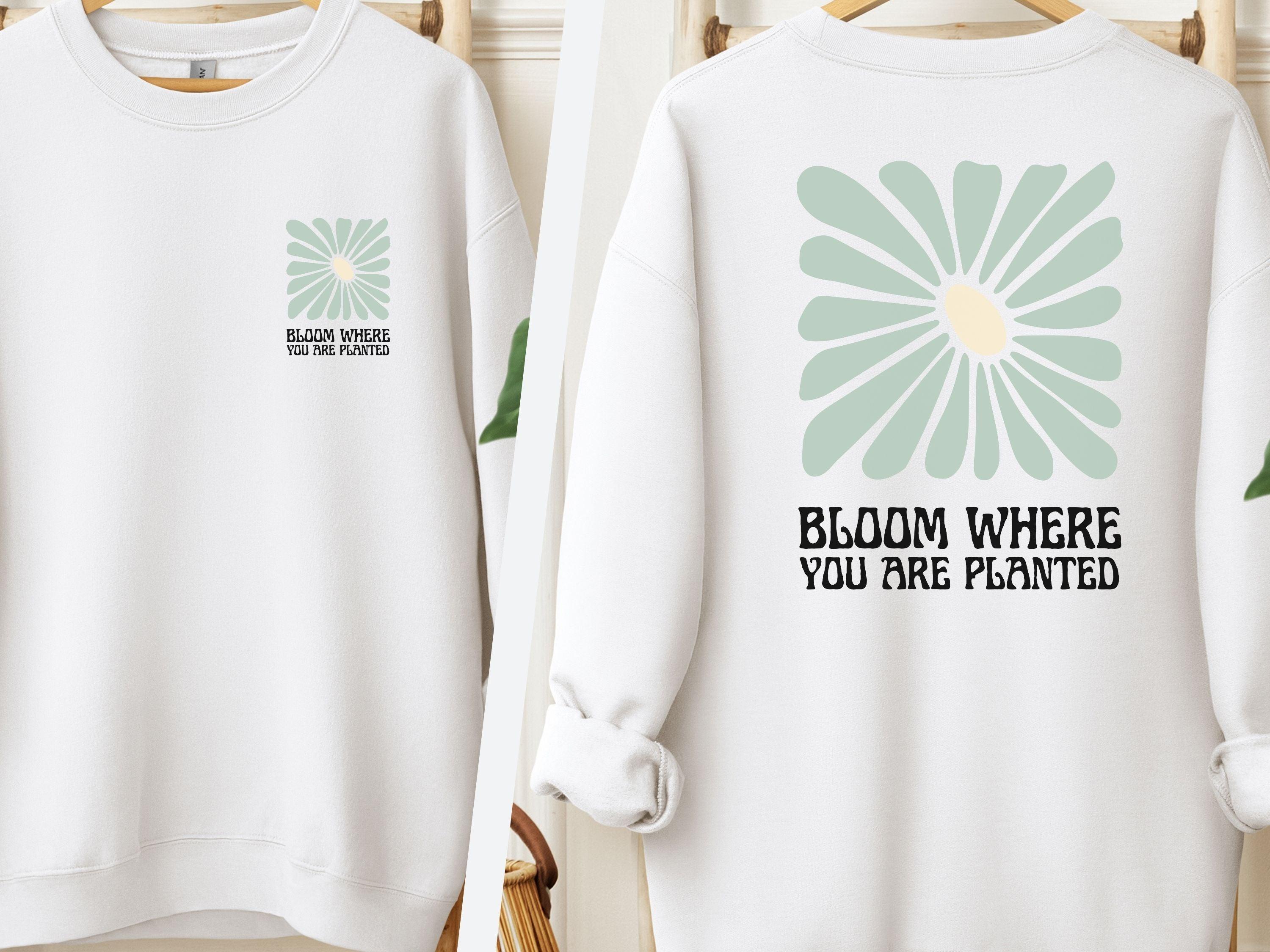  Back Print-White-Neurodiversity, ADHD & Autism Awareness & Acceptance Sweatshirt by Daily Bloom