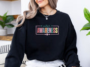 Bright Blooms for Autism Awareness Sweatshirt-Neurodiversity, ADHD & Autism Awareness & Acceptance Sweatshirt by Daily Bloom