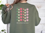 Different Petals Same Garden Sweatshirt-Neurodiversity, ADHD & Autism Awareness & Acceptance Sweatshirt by Daily Bloom