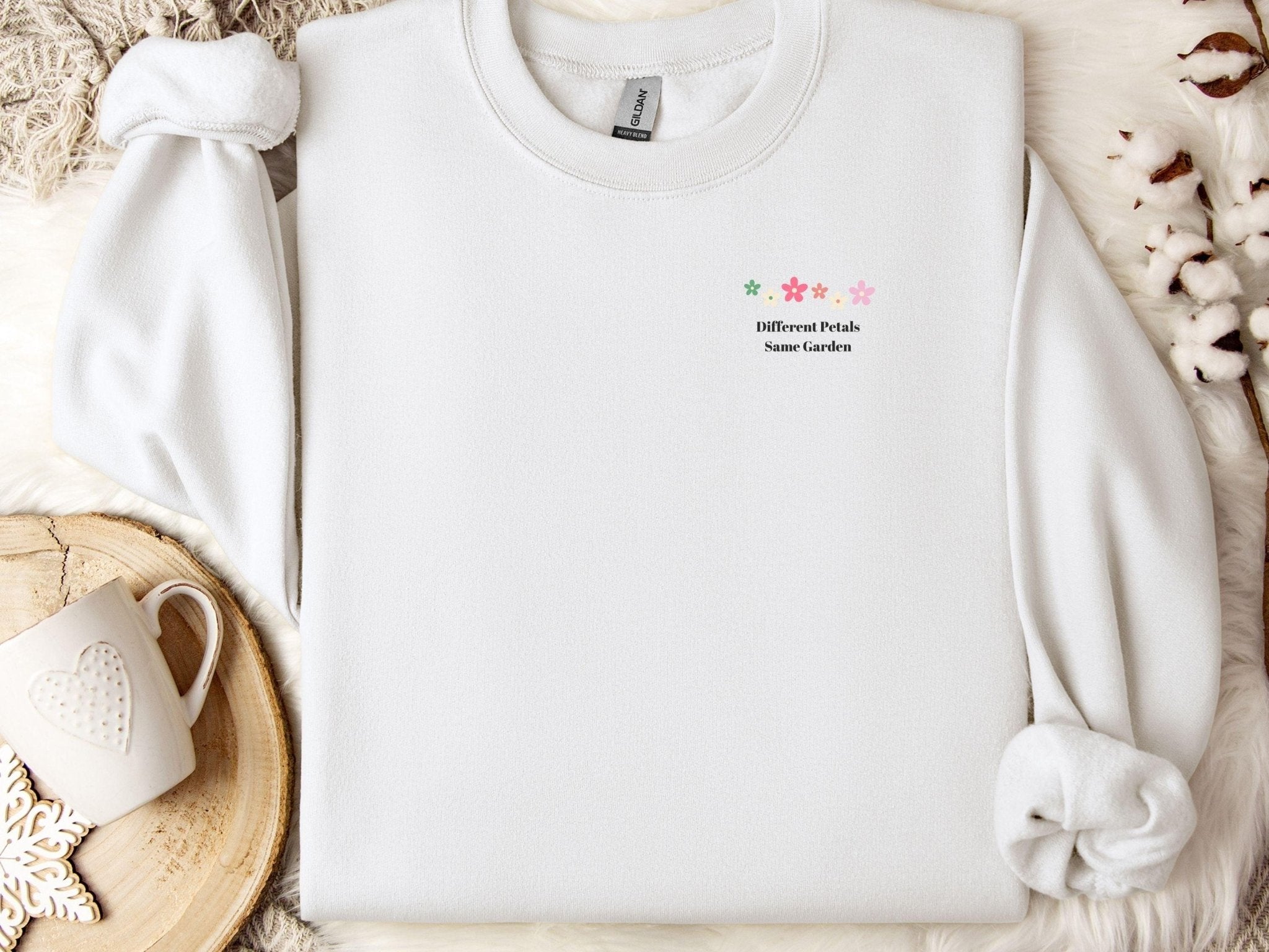 Autism Sweatshirt - Different Petals Same Garden Sweatshirt - Daily Bloom