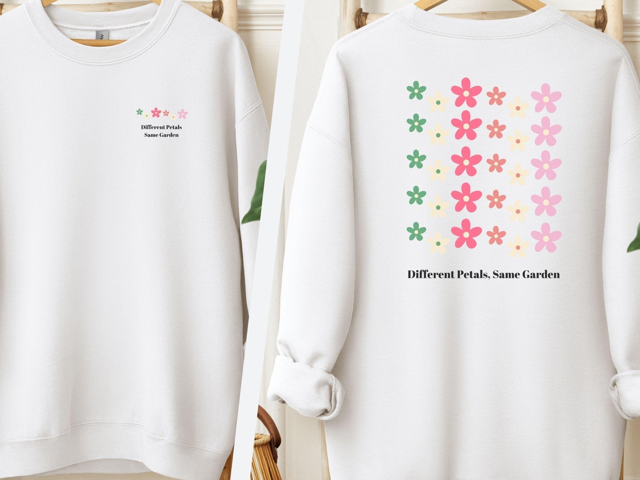 Autism Sweatshirt - Different Petals Same Garden Sweatshirt - Daily Bloom