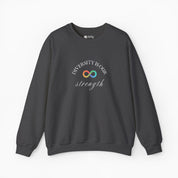 Autism Sweatshirt By Daily Bloom Diversity Is Our Strength Sweatshirt Dark Heather / S