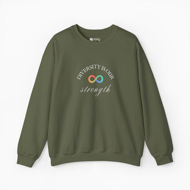 Autism Sweatshirt - Diversity Is Our Strength Sweatshirt - Daily Bloom