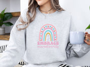 Embrace Neurodiversity Sweatshirt-Neurodiversity, ADHD & Autism Awareness & Acceptance Sweatshirt by Daily Bloom