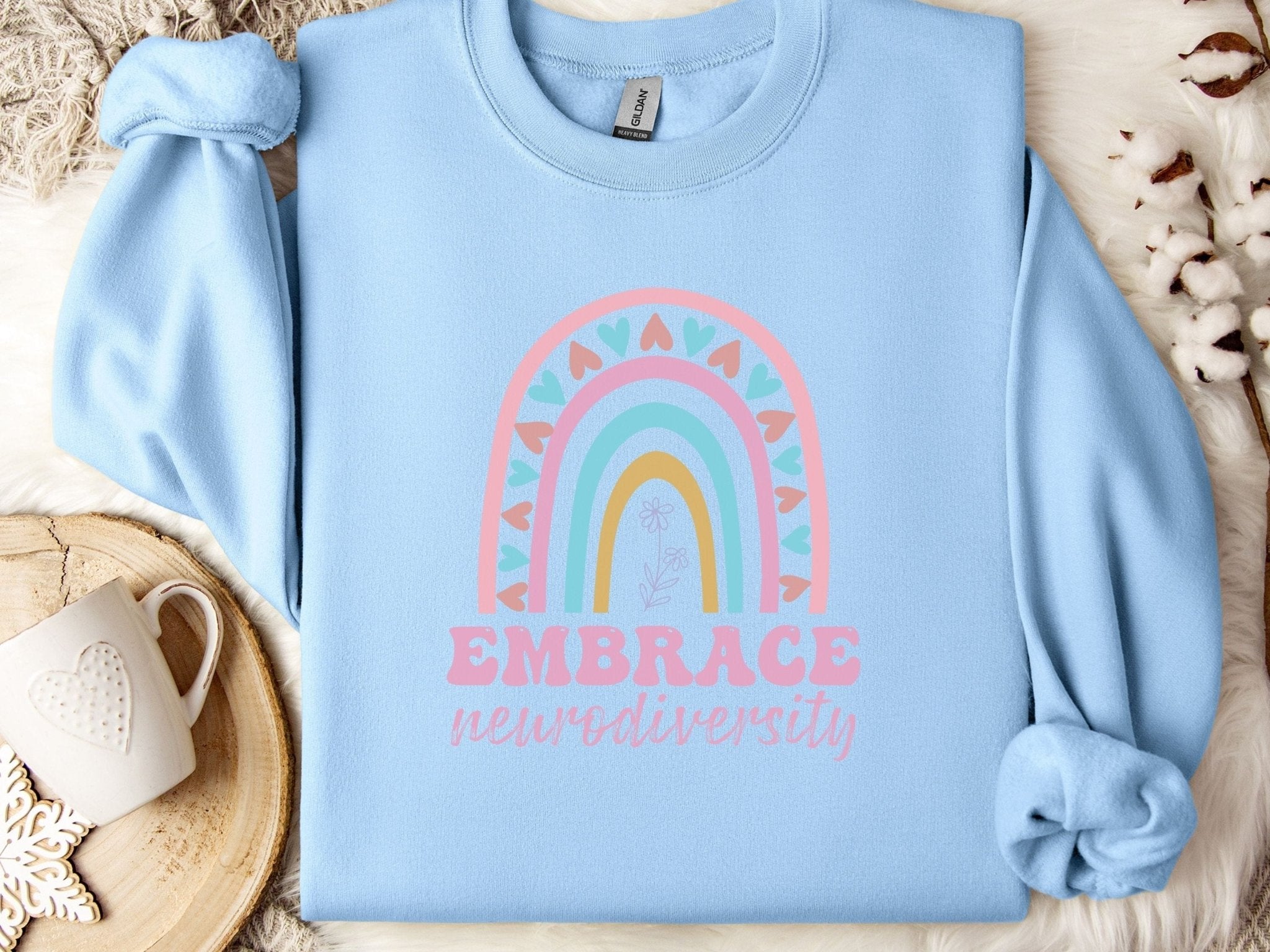 Autism Sweatshirt - Embrace Neurodiversity Sweatshirt - Daily Bloom