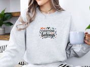 Everyone Belongs Sweatshirt-Neurodiversity, ADHD & Autism Awareness & Acceptance Sweatshirt by Daily Bloom