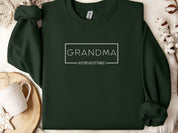 Grandma Box Sweatshirt-Forest Green-Neurodiversity, ADHD & Autism Awareness & Acceptance Sweatshirt by Daily Bloom