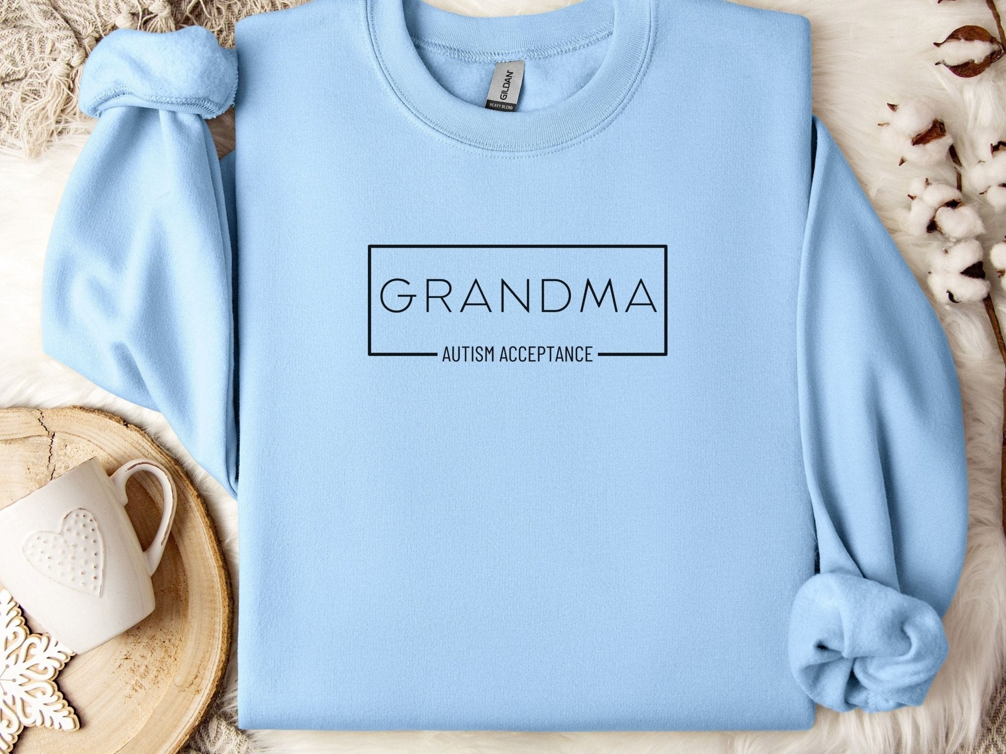 Autism Sweatshirt - Grandma Box Sweatshirt - Daily Bloom