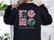 Inclusion Blooms Here Sweatshirt-Neurodiversity, ADHD & Autism Awareness & Acceptance Sweatshirt by Daily Bloom