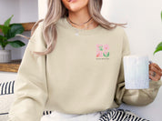 Inclusion Blooms Here Sweatshirt-Neurodiversity, ADHD & Autism Awareness & Acceptance Sweatshirt by Daily Bloom