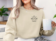 Mom Cross Sweatshirt-Neurodiversity, ADHD & Autism Awareness & Acceptance Sweatshirt by Daily Bloom