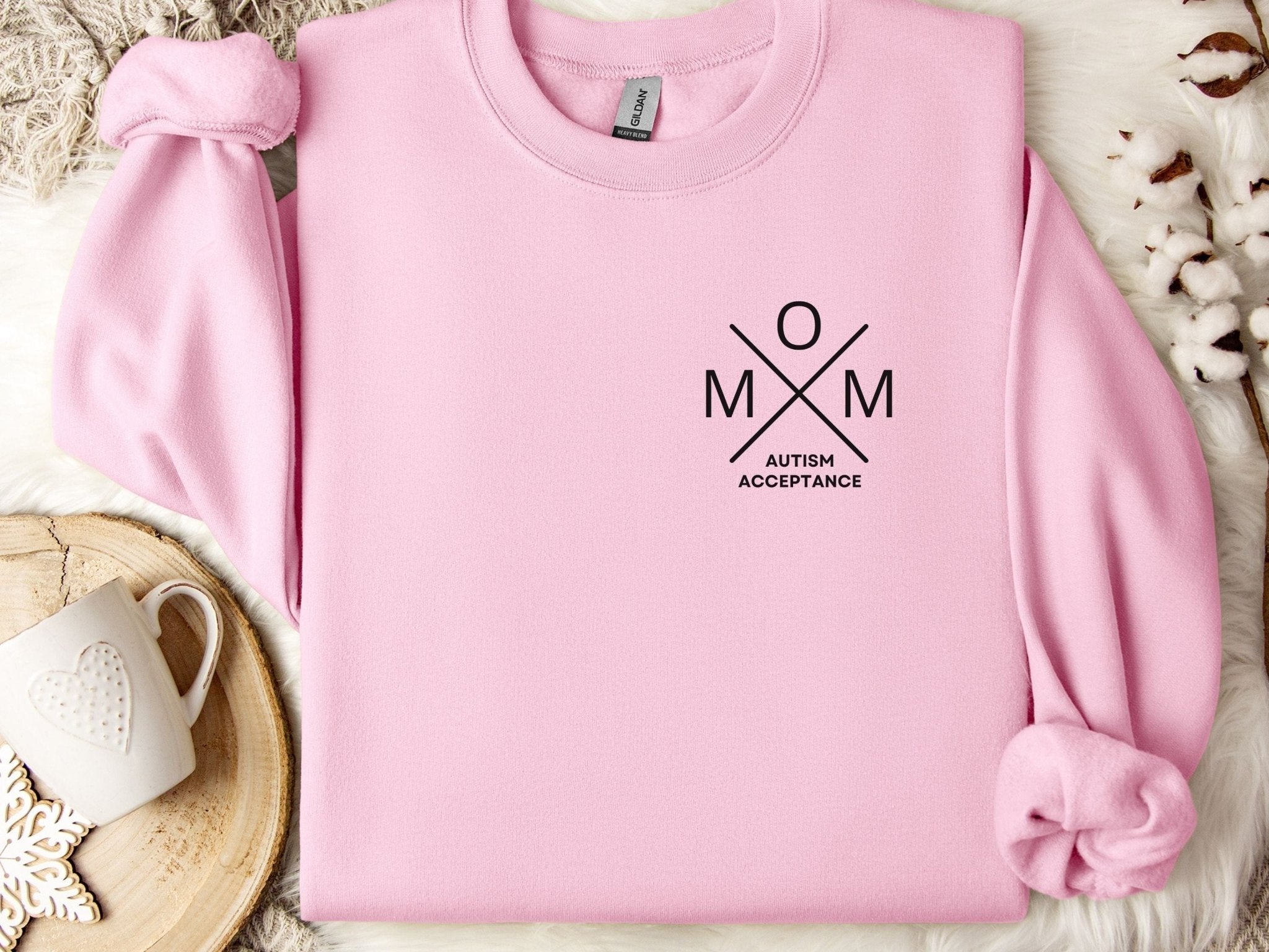 Autism Sweatshirt - Mom Cross Sweatshirt - Daily Bloom