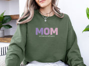 Mom Gradient Sweatshirt-Neurodiversity, ADHD & Autism Awareness & Acceptance Sweatshirt by Daily Bloom