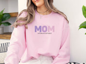 Mom Gradient Sweatshirt-Neurodiversity, ADHD & Autism Awareness & Acceptance Sweatshirt by Daily Bloom
