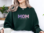 Mom Gradient Sweatshirt-Neurodiversity, ADHD & Autism Awareness & Acceptance Sweatshirt by Daily Bloom