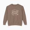 Autism Sweatshirt - Nurturing Minds Comfort Colors Lightweight Sweatshirt - Daily Bloom