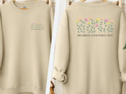 Progress Over Perfection Sweatshirt-Sand-Neurodiversity, ADHD & Autism Awareness & Acceptance Sweatshirt by Daily Bloom