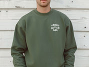 Proud Autism Dad Sweatshirt-Neurodiversity, ADHD & Autism Awareness & Acceptance Sweatshirt by Daily Bloom
