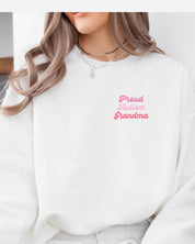 Proud Autism Grandma Sweatshirt-Neurodiversity, ADHD & Autism Awareness & Acceptance Sweatshirt by Daily Bloom