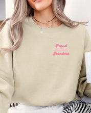 Proud Autism Grandma Sweatshirt-Neurodiversity, ADHD & Autism Awareness & Acceptance Sweatshirt by Daily Bloom