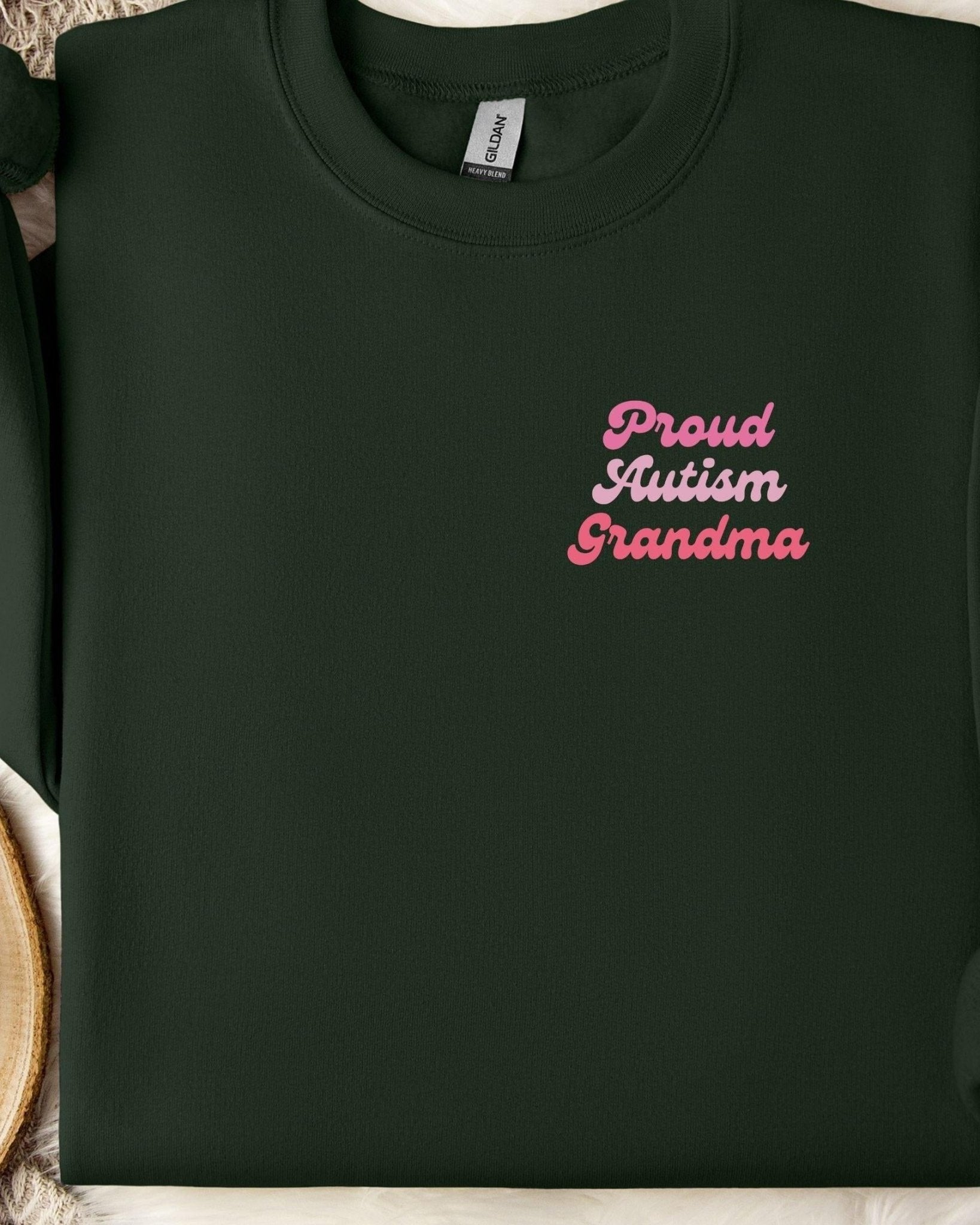 Autism Sweatshirt - Proud Autism Grandma Sweatshirt - Daily Bloom