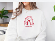 Rainbow Autism Aunt Sweatshirt-Neurodiversity, ADHD & Autism Awareness & Acceptance Sweatshirt by Daily Bloom
