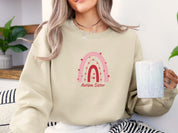 Rainbow Autism Sister Sweatshirt-Neurodiversity, ADHD & Autism Awareness & Acceptance Sweatshirt by Daily Bloom